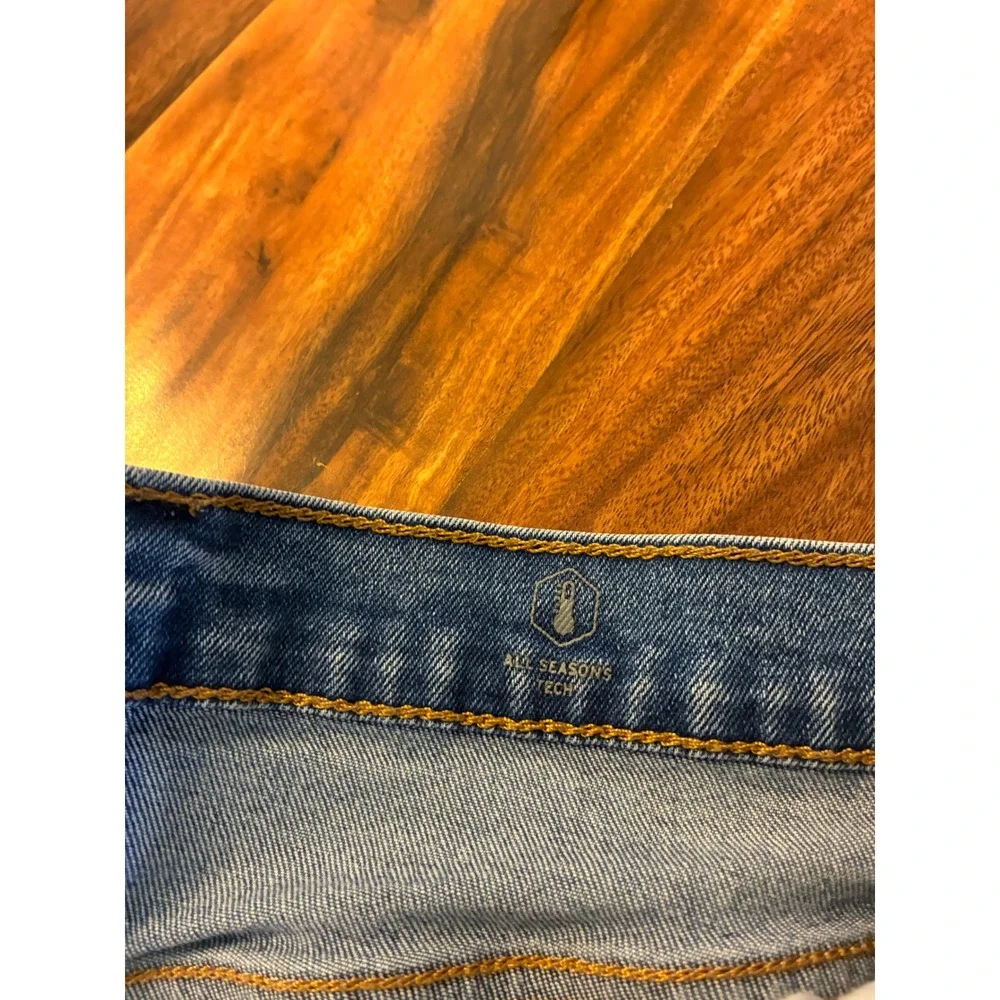 Levis 502 Regular Taper Jeans Mens 36x34 Blue Denim‎ All Seasons Tech 29507-0888